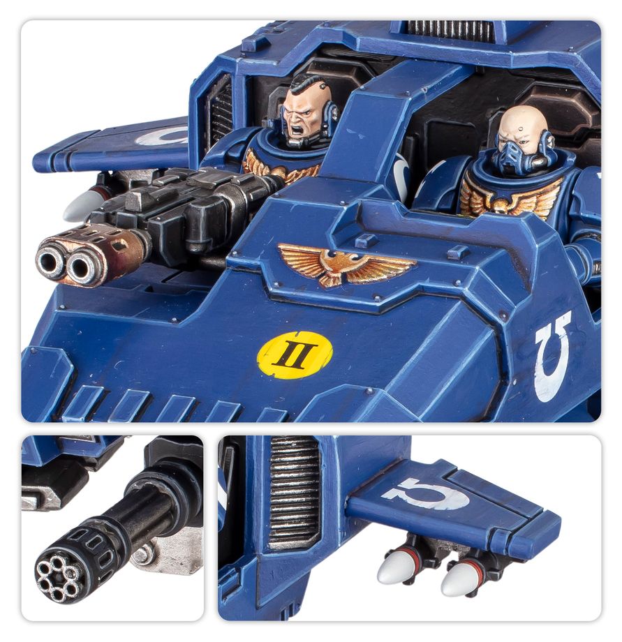 Games Workshop: Warhammer 40K - Space Marines Land Speeder