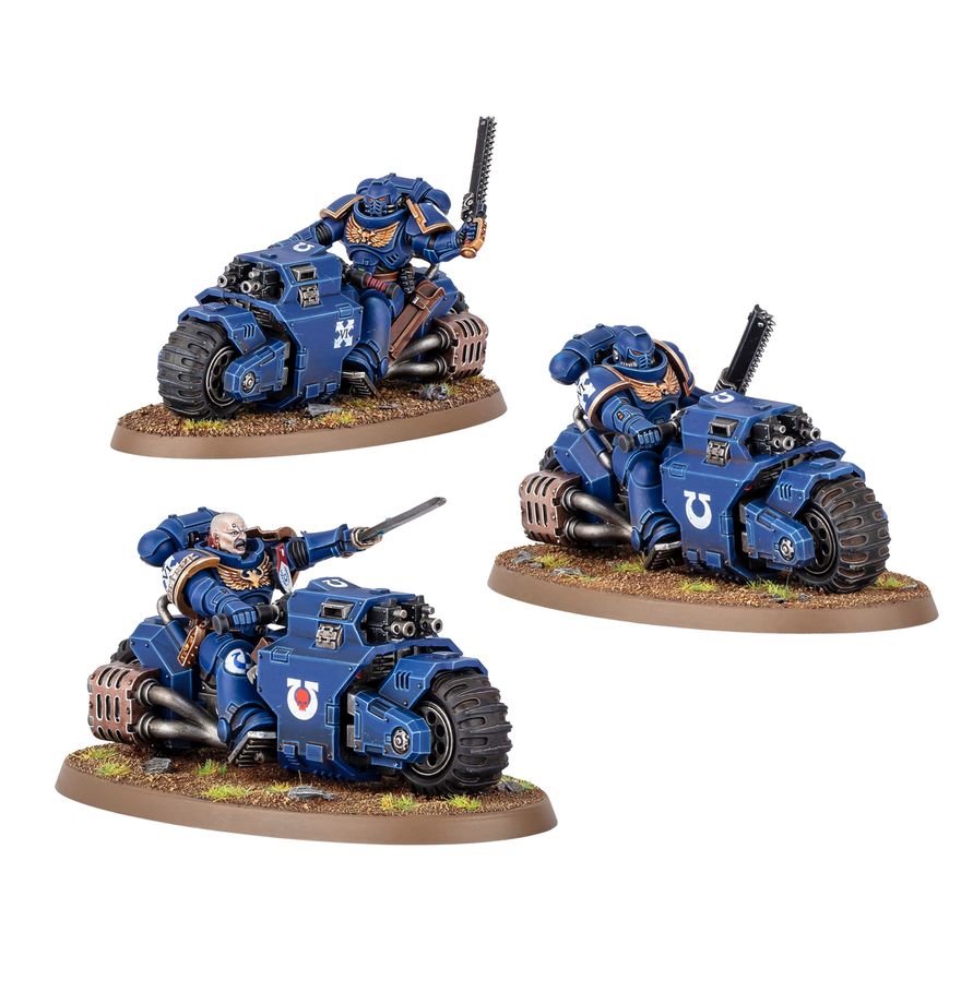 Games Workshop: Warhammer 40K - Space Marines Outrider Squad