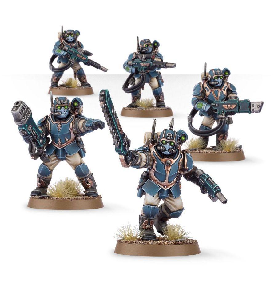 Games Workshop Warhammer 40K: Astra Militarum - Tempestus Scions