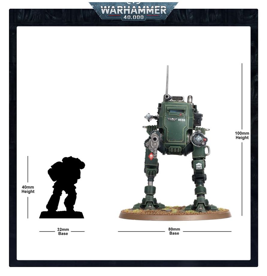 Games Workshop Warhammer 40K: Astra Militarum - Sentinel