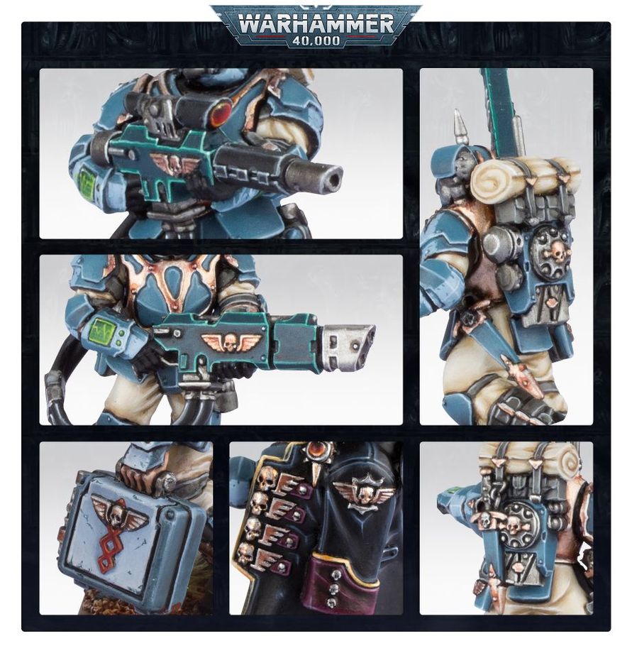 Games Workshop Warhammer 40K: Astra Militarum - Tempestus Scions