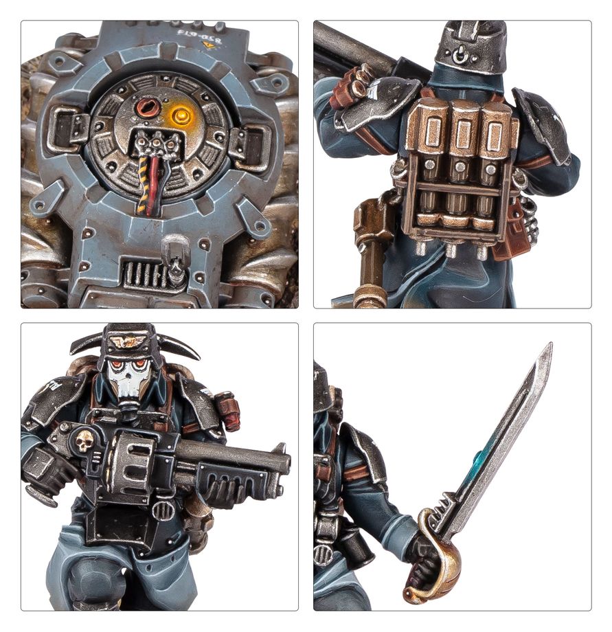 Games Workshop Warhammer 40K : Astra Militarum - Krieg Combat Engineer
