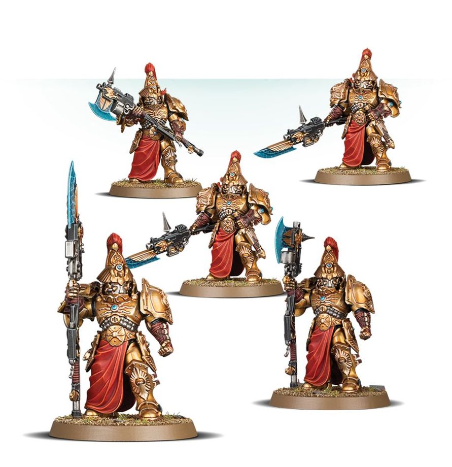 Games Workshop Warhammer 40K: Adeptus Custodes - Custodian Wardens