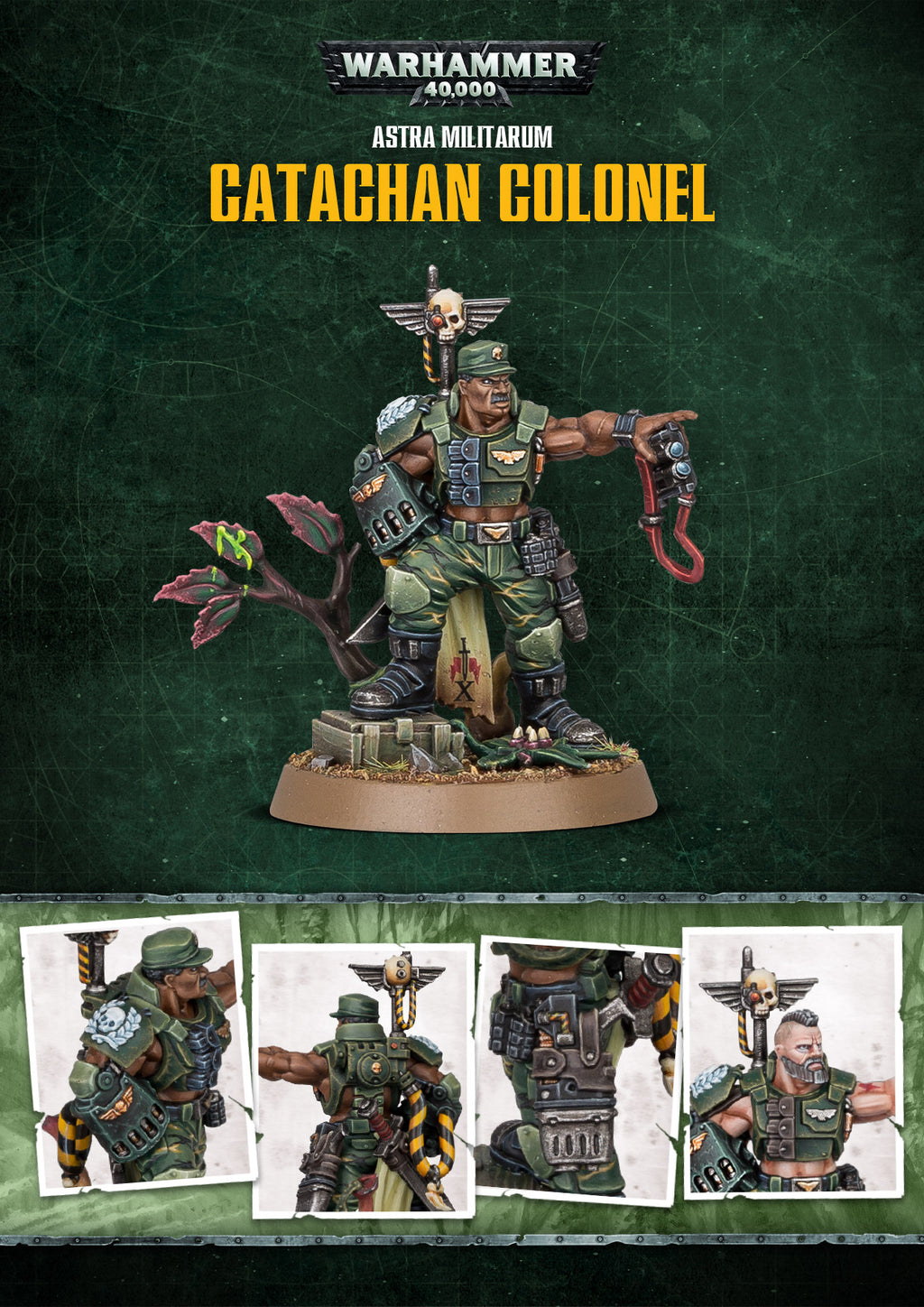 Games Workshop Warhammer 40,000 Astra Militarum Catachan Colonel
