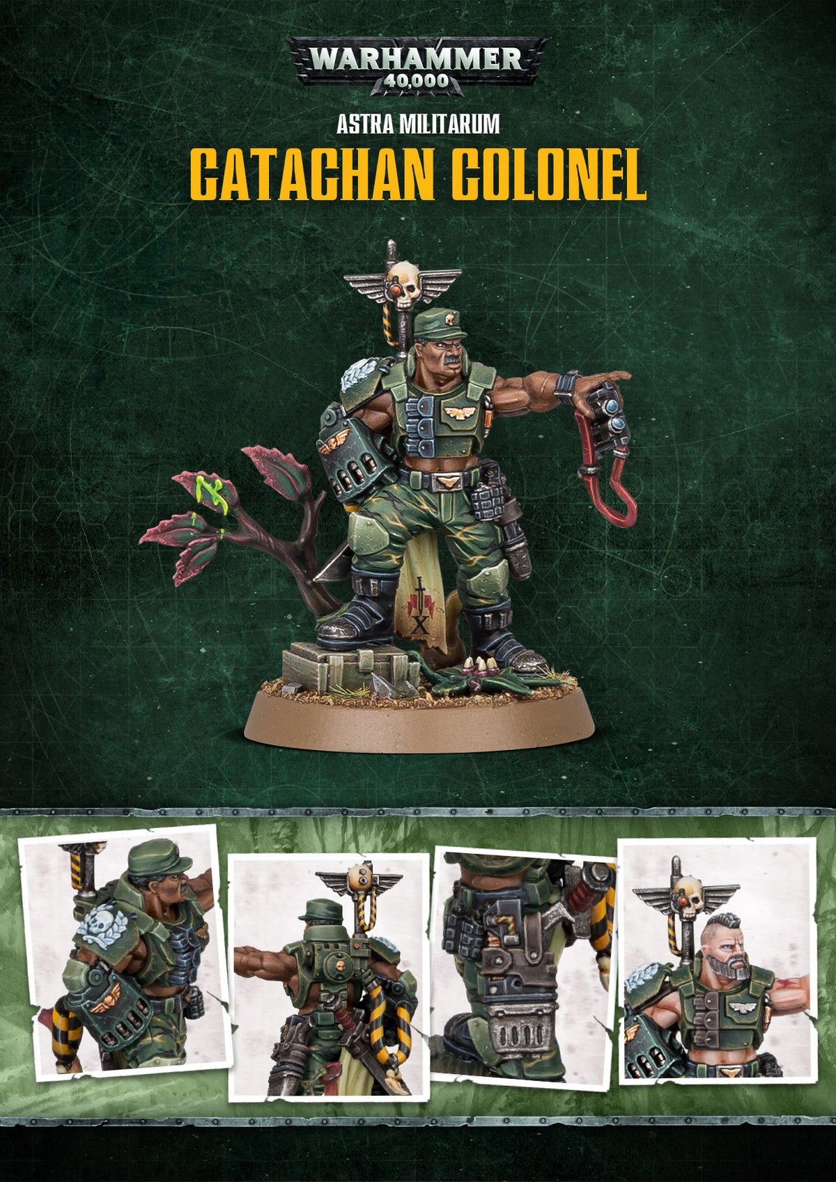 Games Workshop Warhammer 40,000 Astra Militarum Catachan Colonel
