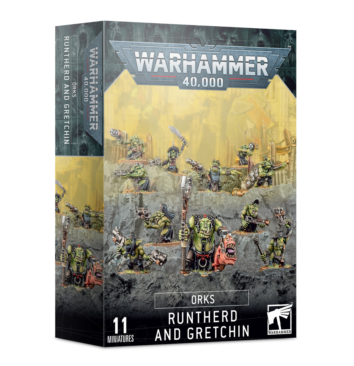 Games Workshop Warhammer 40K: Orks - Runtherd And Gretchin