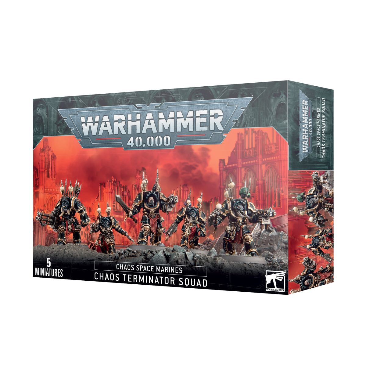 Games Workshop Warhammer 40K: Chaos Space Marines - Terminators