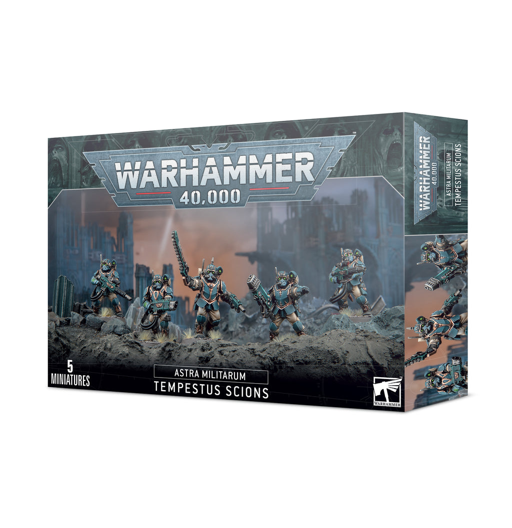 Games Workshop Warhammer 40K: Astra Militarum - Tempestus Scions