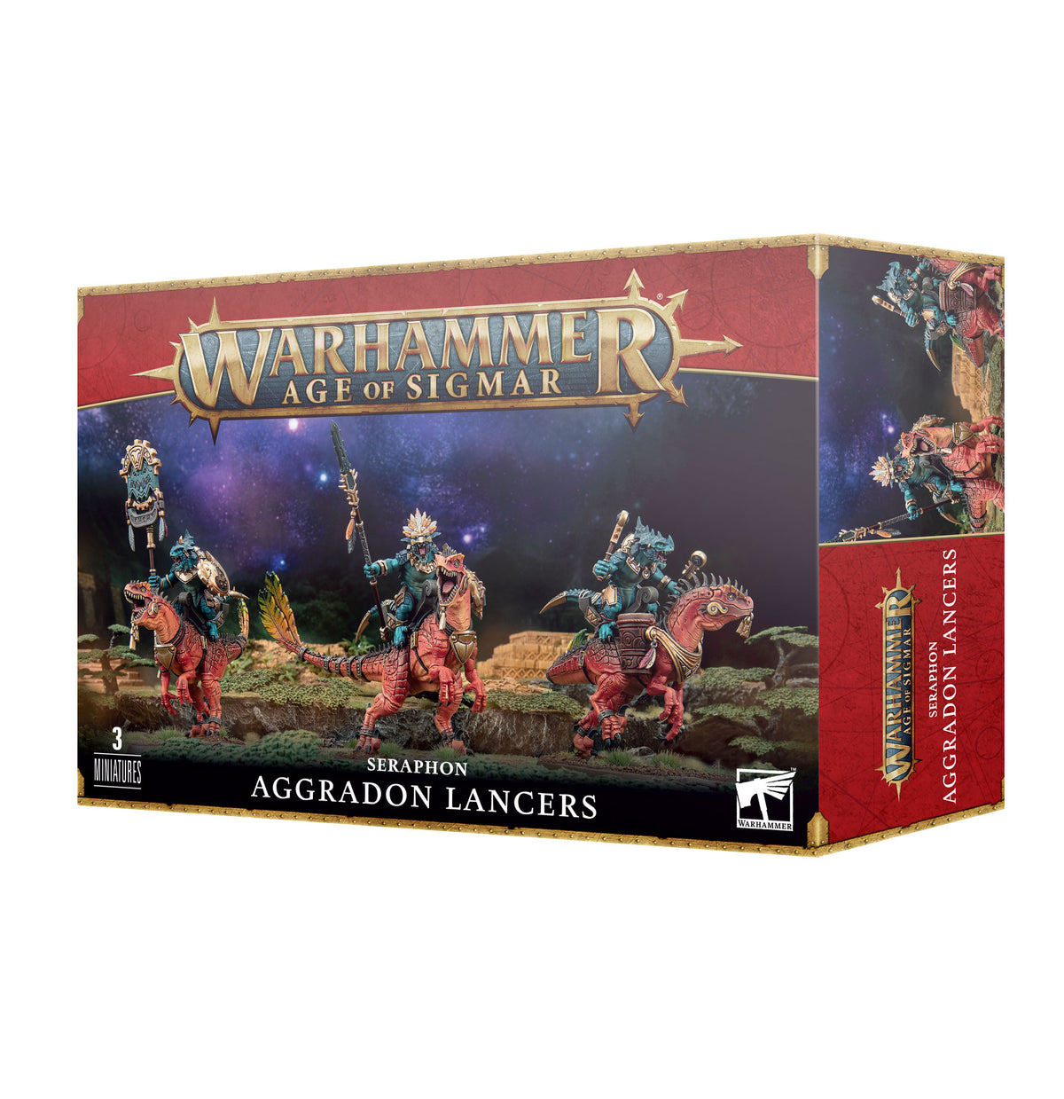 Games Workshop Warhammer Age Of Sigmar - Seraphon - Aggradon Lancers