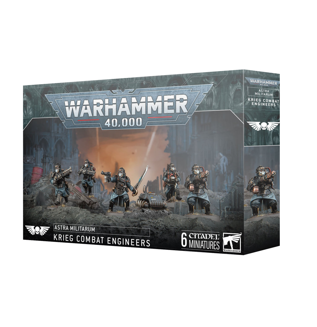 Games Workshop Warhammer 40K : Astra Militarum - Krieg Combat Engineer