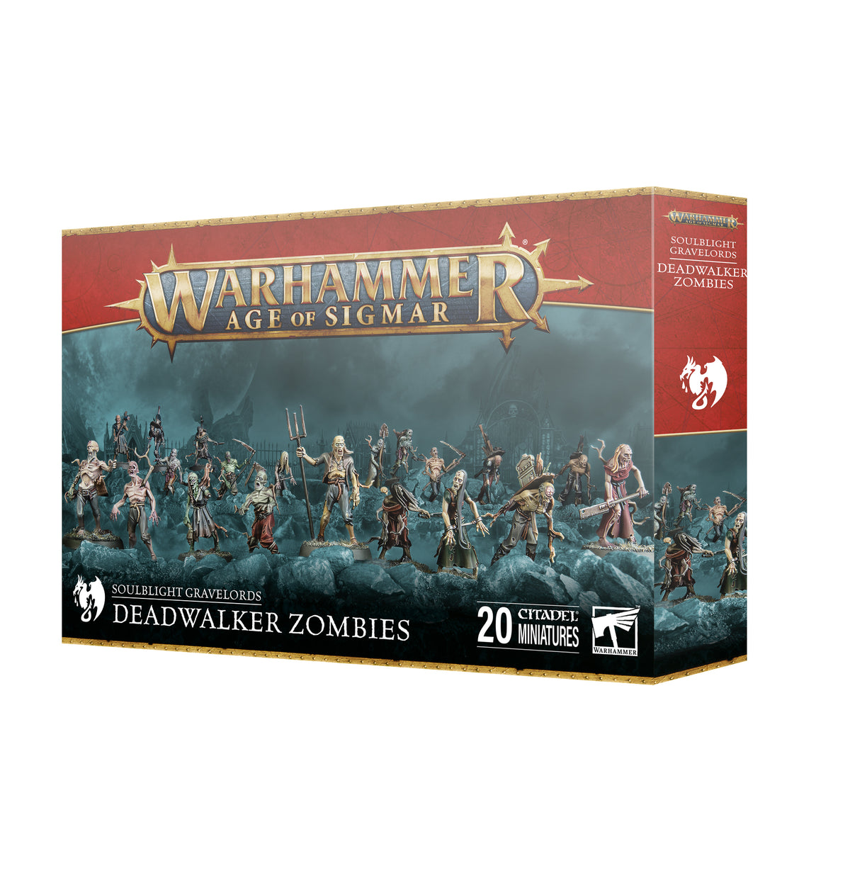Games Workshop Age Of Sigmar: Soulblight Gravelords - Deadwalker Zombies